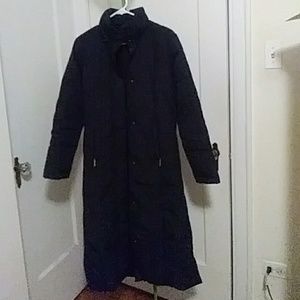 Navy Blue Down Coat